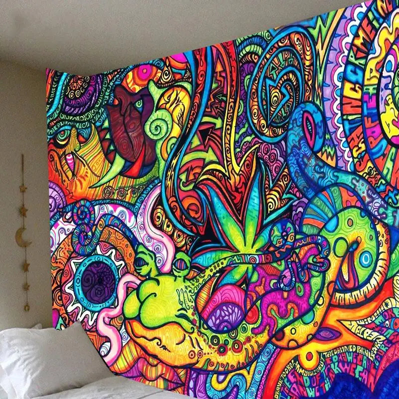 Psychedelic Bohemian Mandala Tapestries