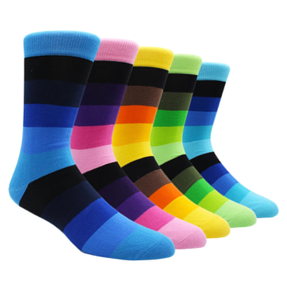 5pack Striped Long Socks