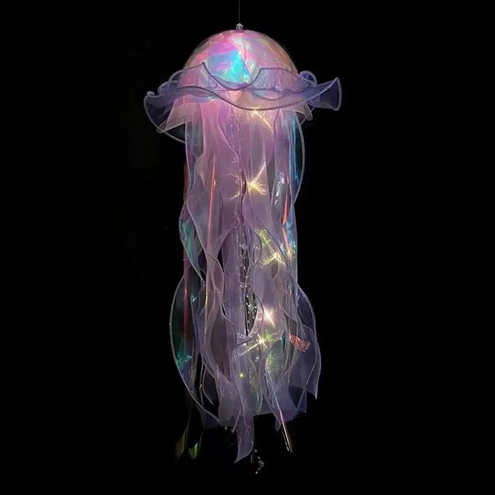 Hanging Jellyfish Bedroom Lamp