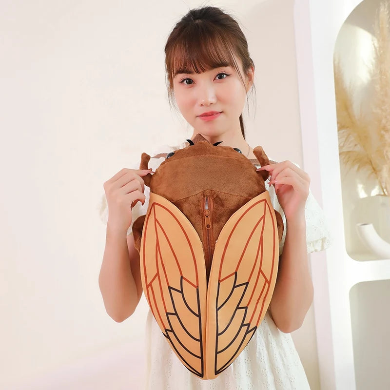 Plush Beetle Backpack
