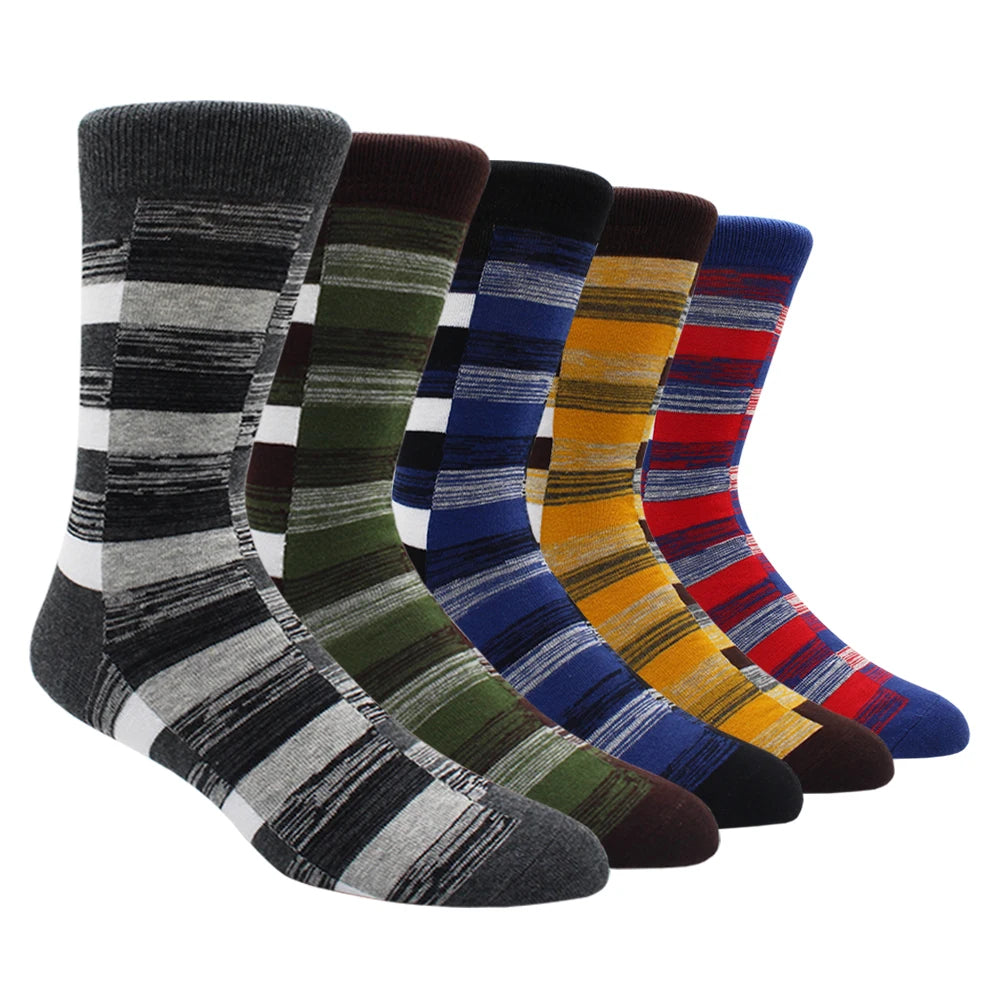 5pack Striped Long Socks
