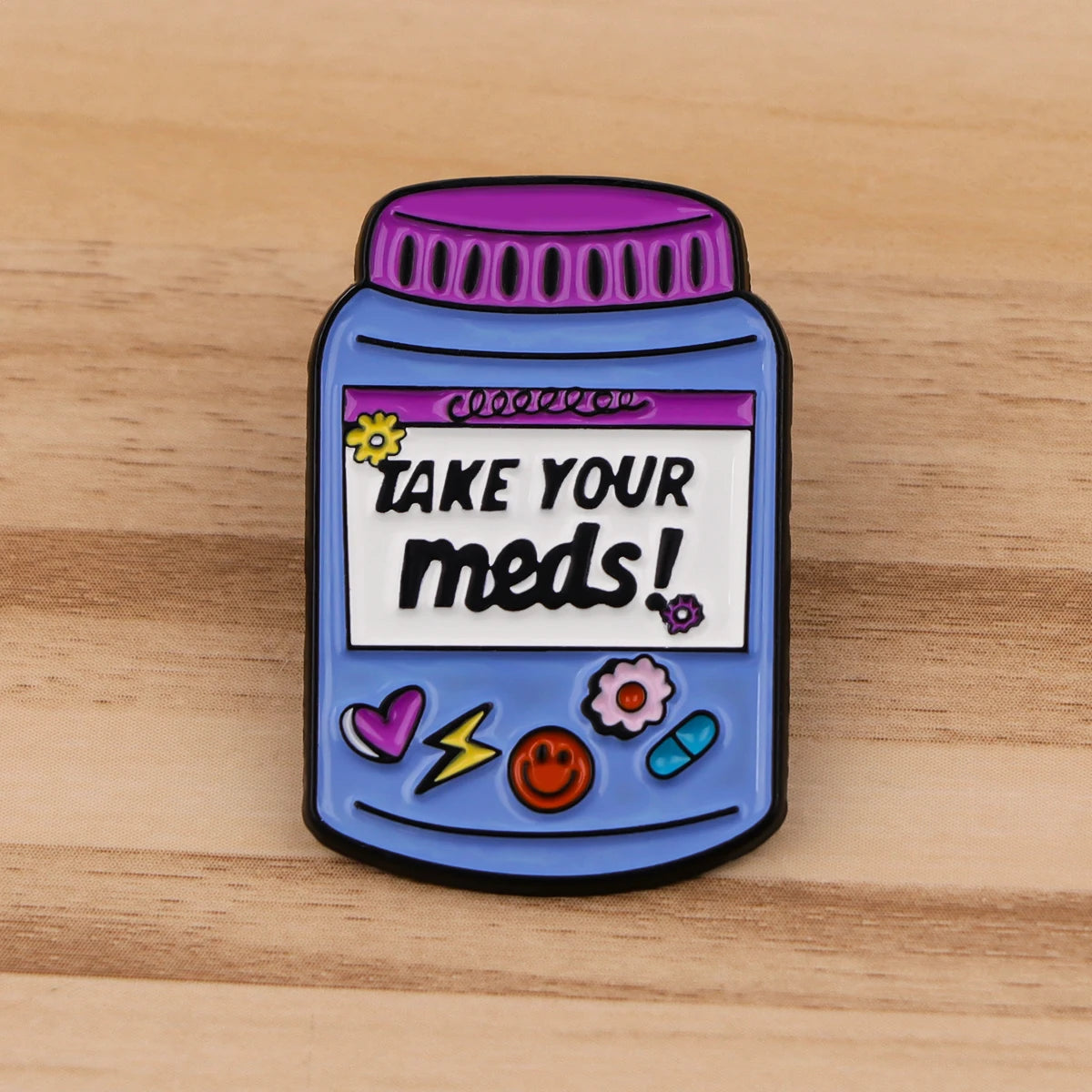 Funny Phrase Enamel Pins