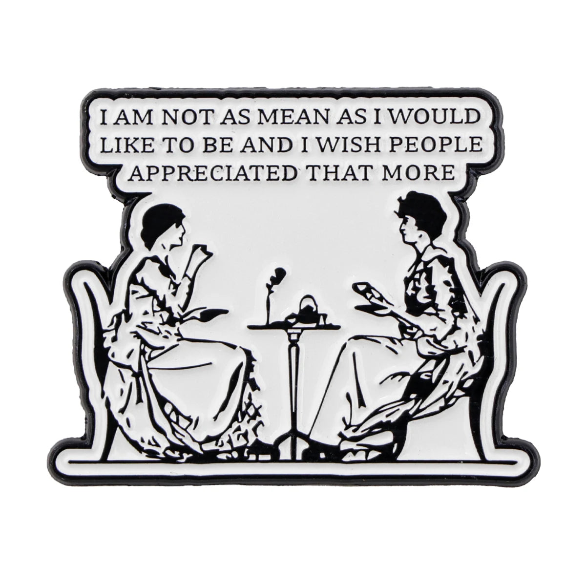 Funny Phrase Enamel Pins