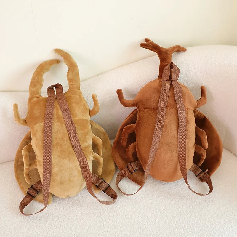 Plush Beetle Backpack