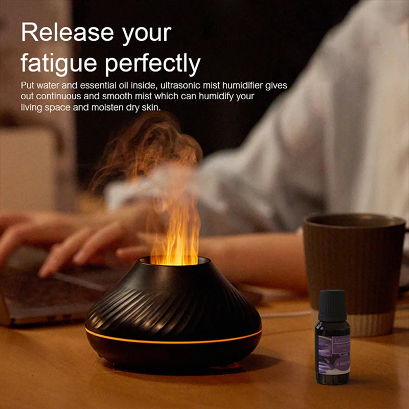 Volcanic Flame Aroma Diffuser