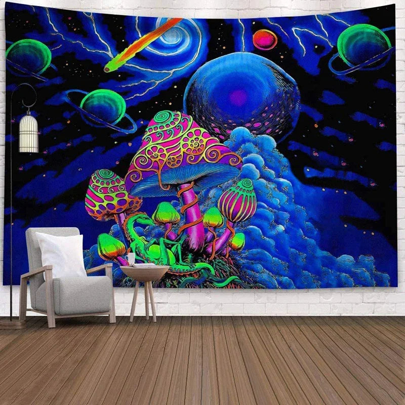Magic Mushroom Tapestries