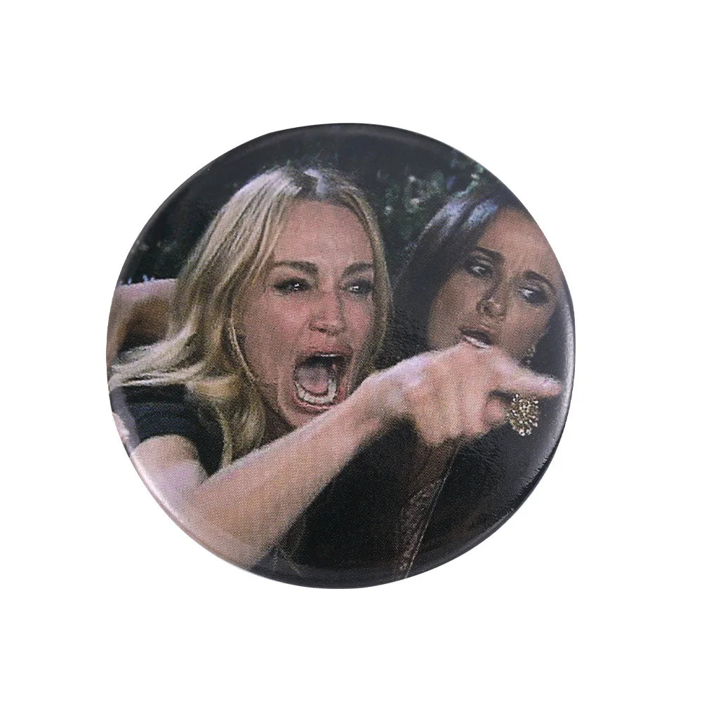 Meme Culture Tinplate Pins