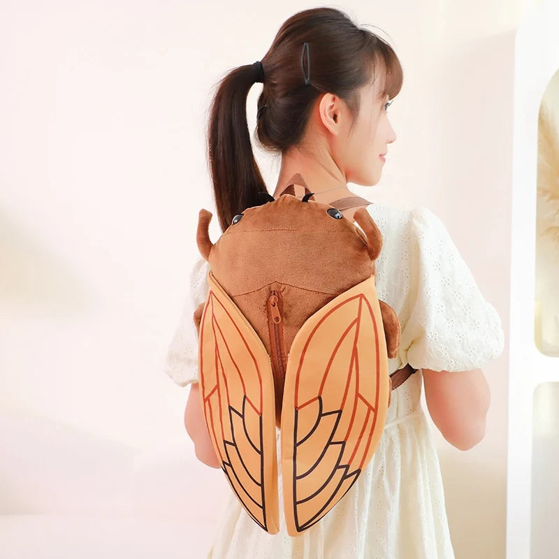 Plush Beetle Backpack