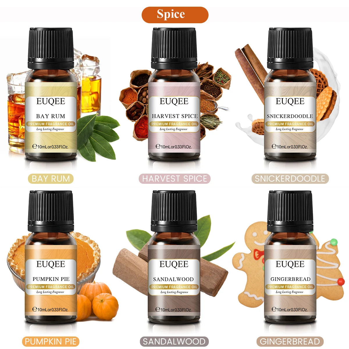 6pcs/set Fragrance Oil
