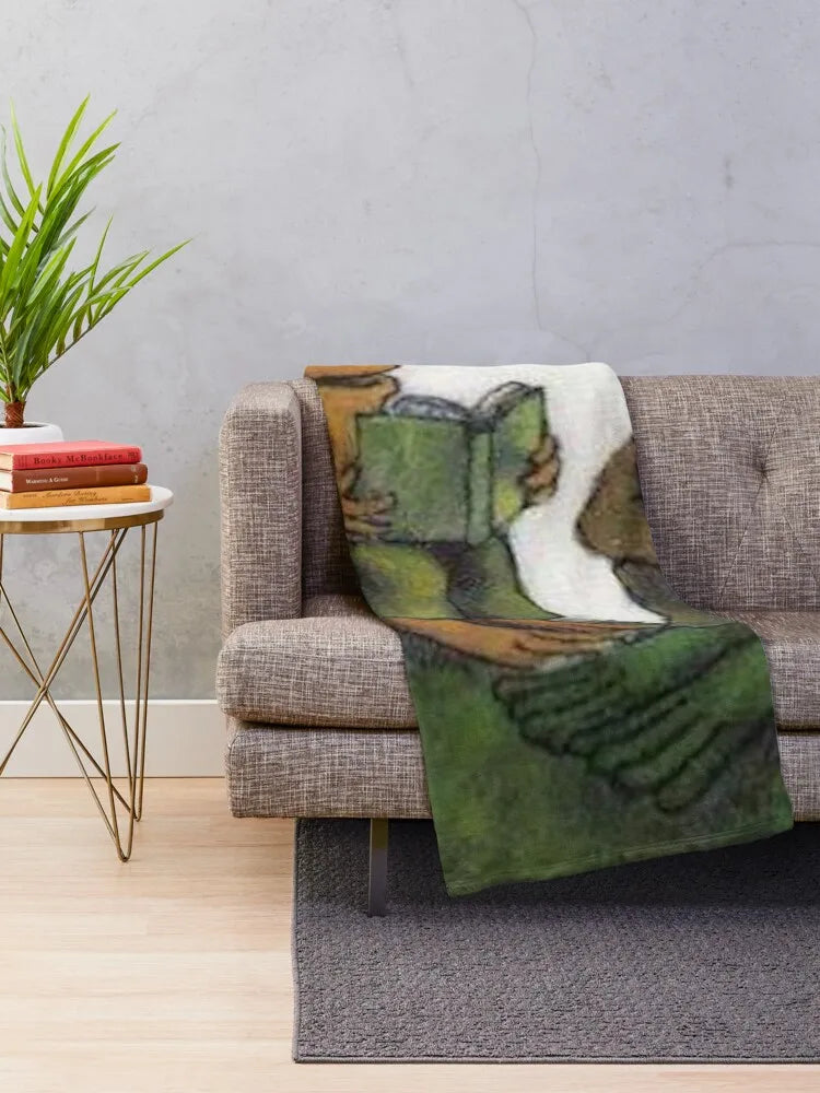 Frog and Toad Throw Blanket