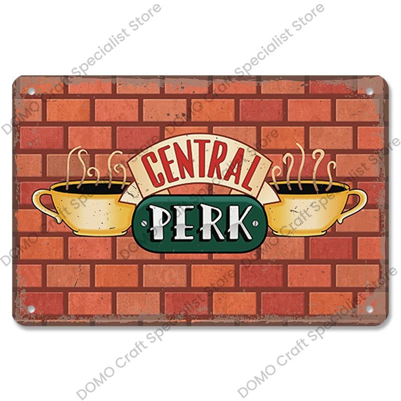 "Friends" Metal Signs