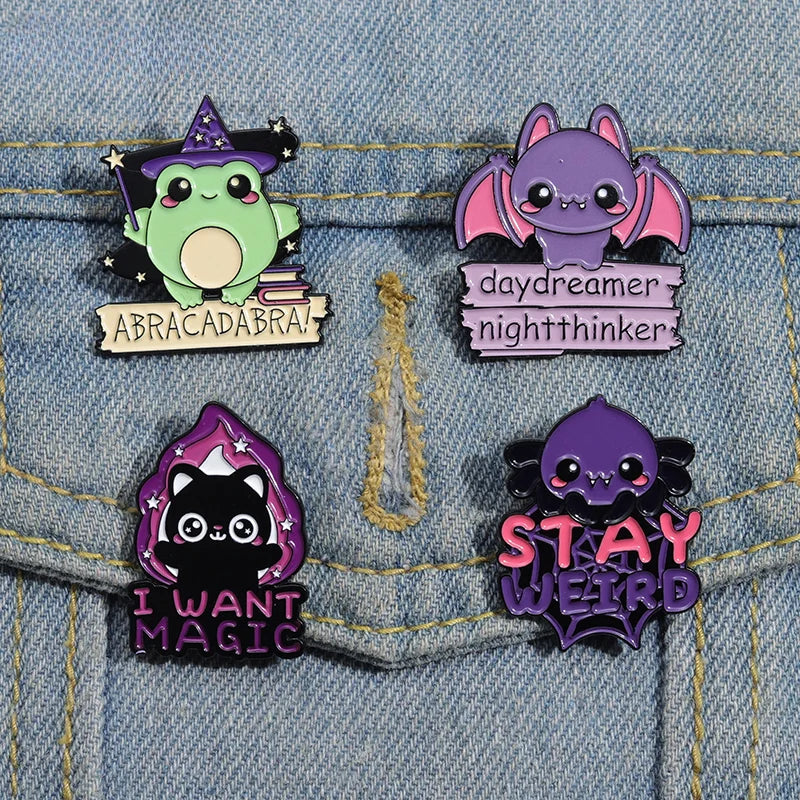 Witchy Enamel Pins
