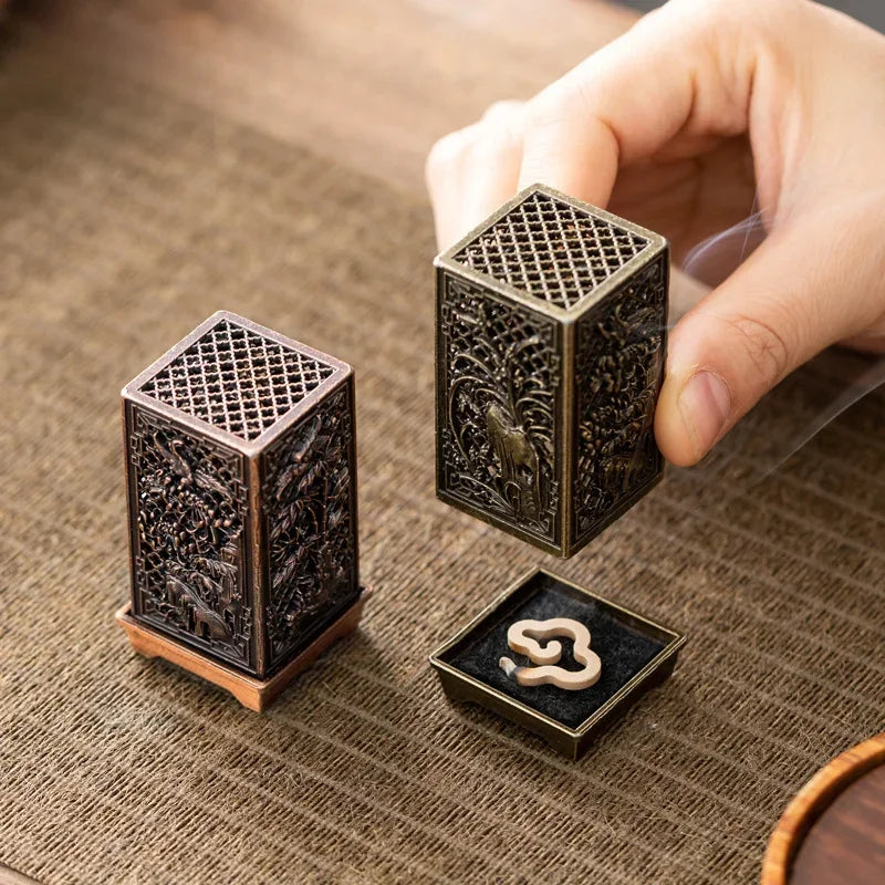 Alloy Incense Holder