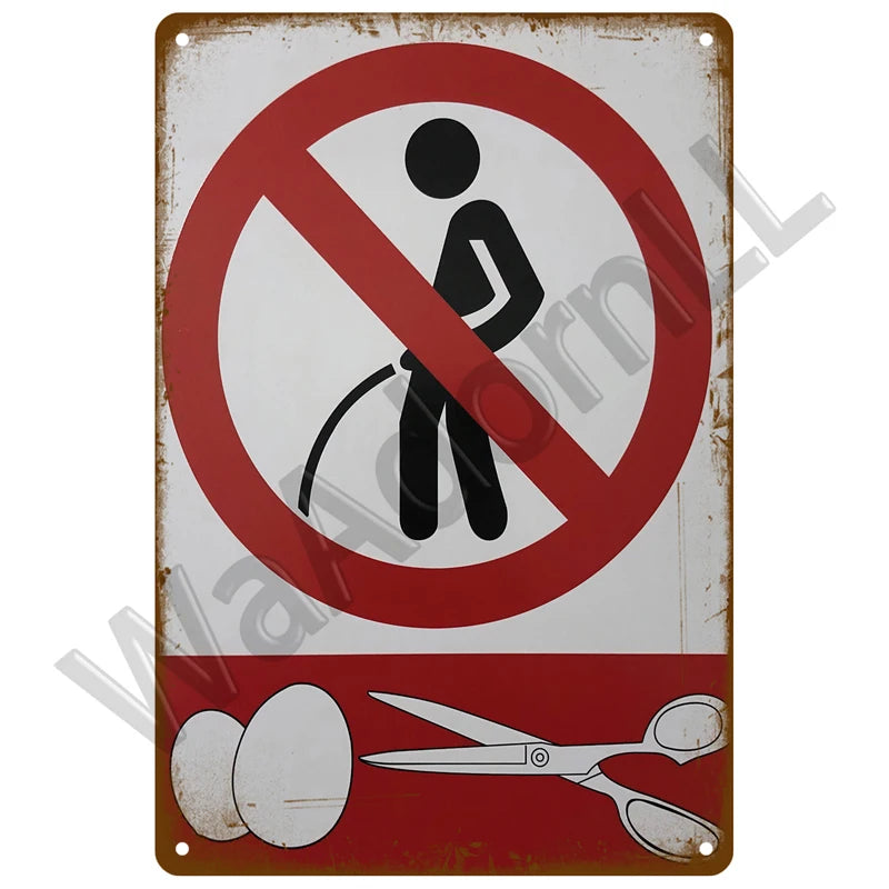 Metal Warning/Caution Signs