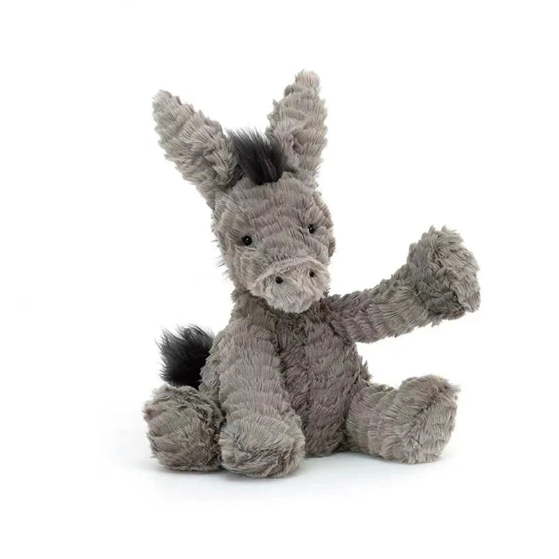 Grey Donkey Plushie