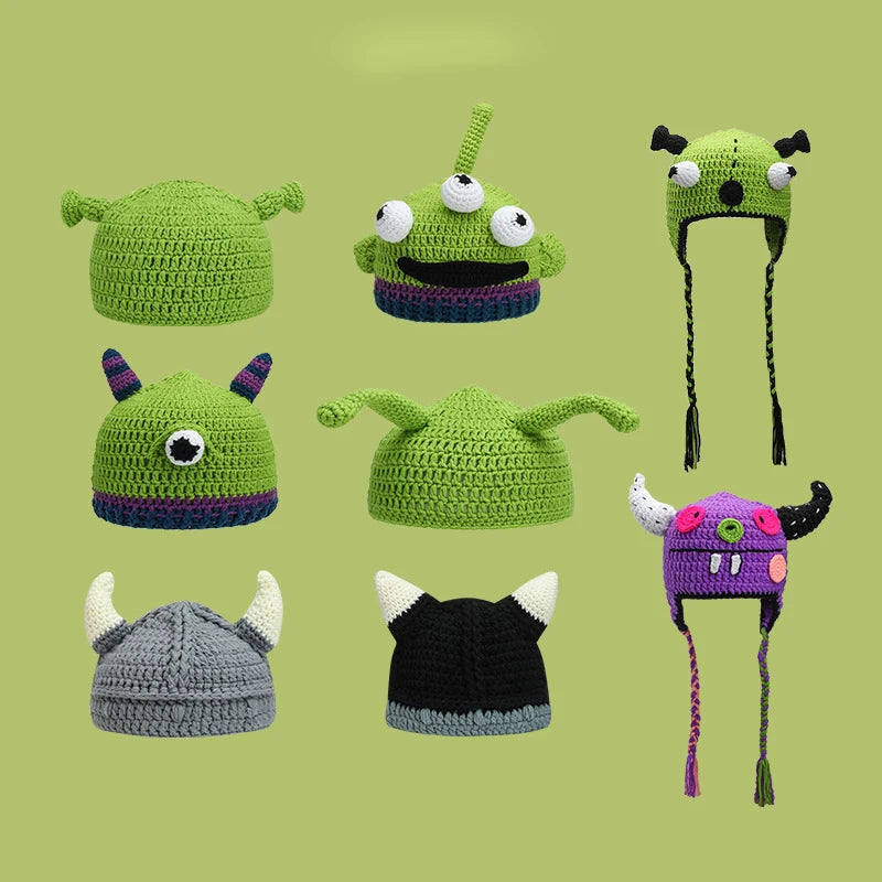 Funny/Cute Alien Beanies