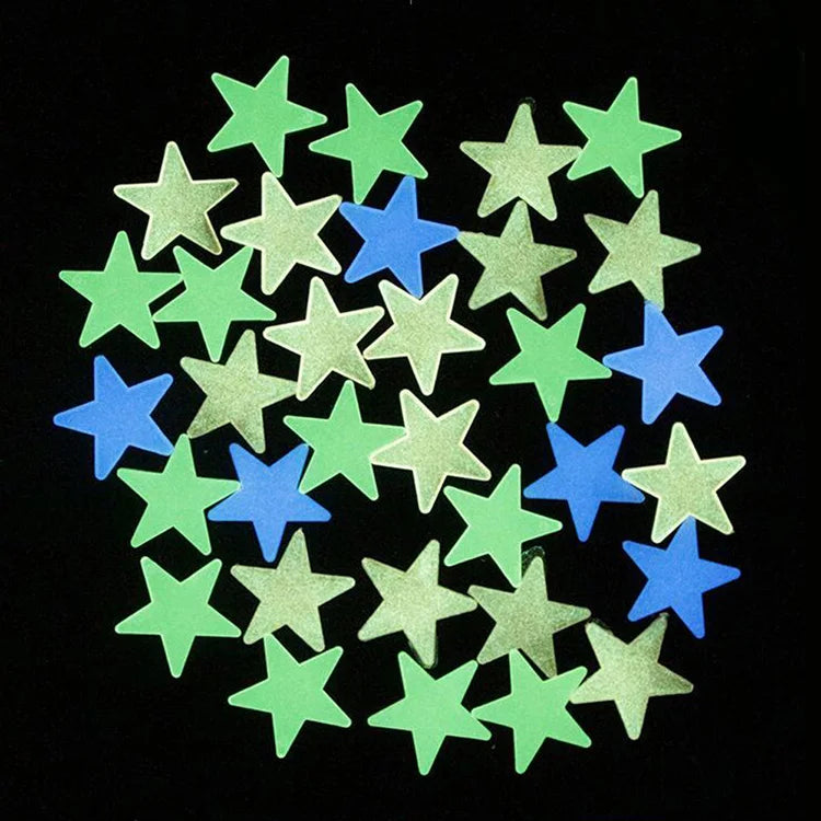 100Pcs/Set Glow in the Dark Stars