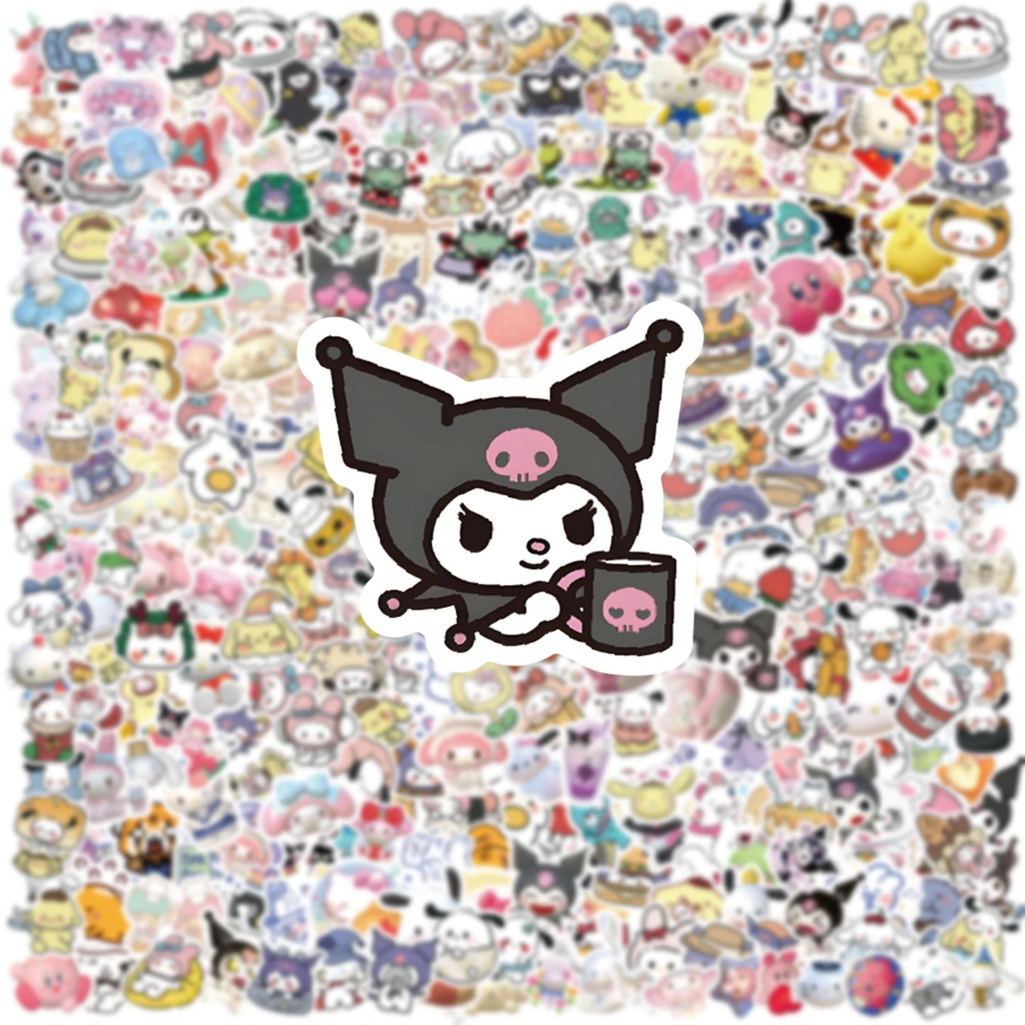 100/200/300Pcs Sanrio Hello Kitty Stickers