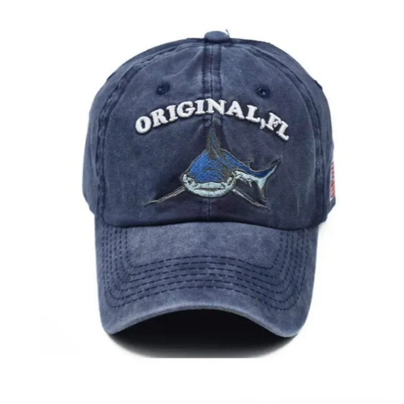Shark Dad Hat