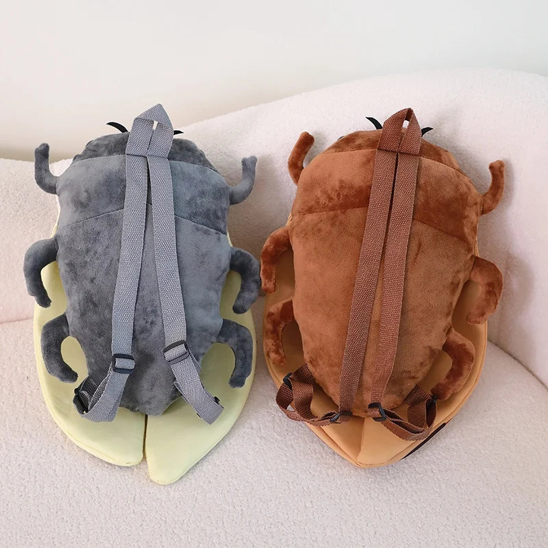 Plush Beetle Backpack