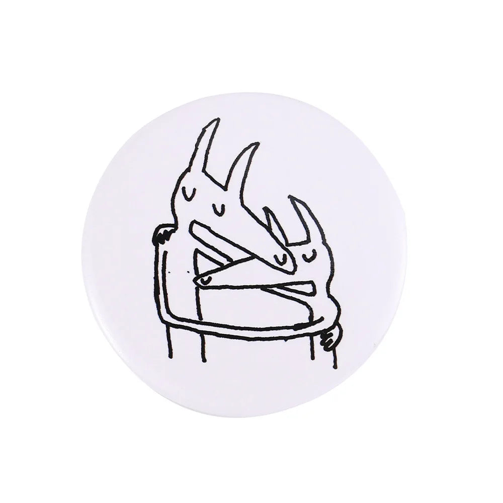 Meme Culture Tinplate Pins