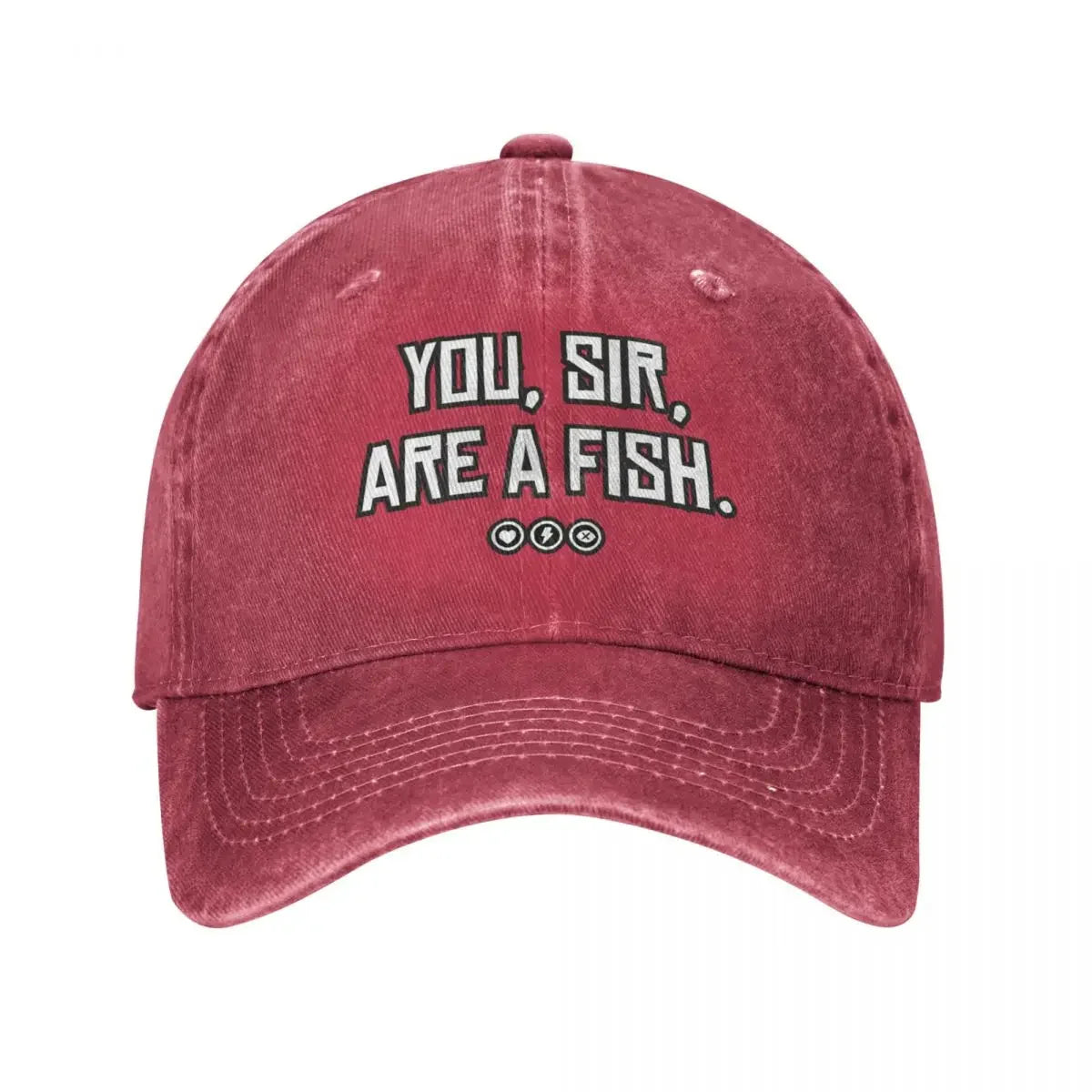 "You, sir, are a fish" Cap