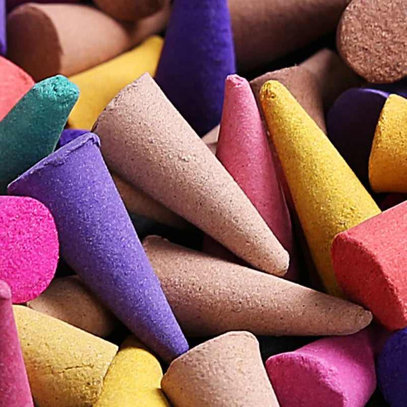 60pcs Mixed Incense Cones