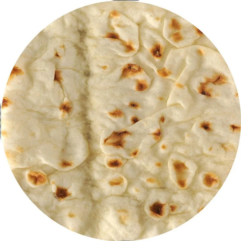 Large Funny/Realistic Soft Food Blankets