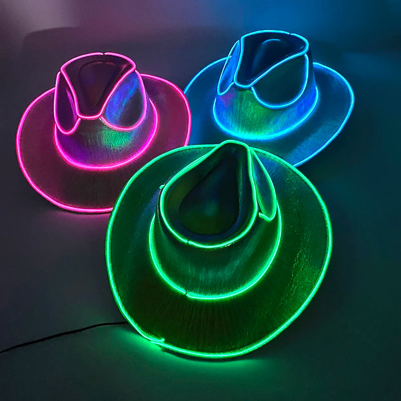 LED Cowboy Hats
