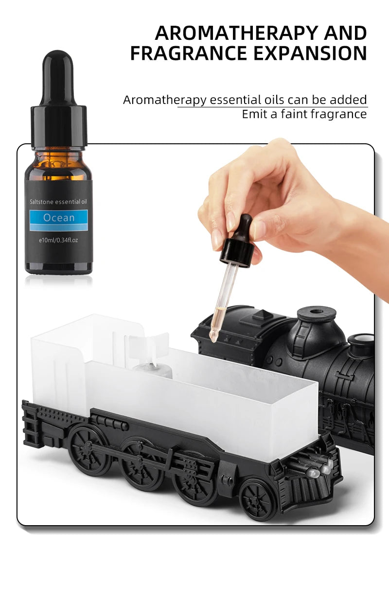 Train/Cannon Essential Oil Aroma Diffuser