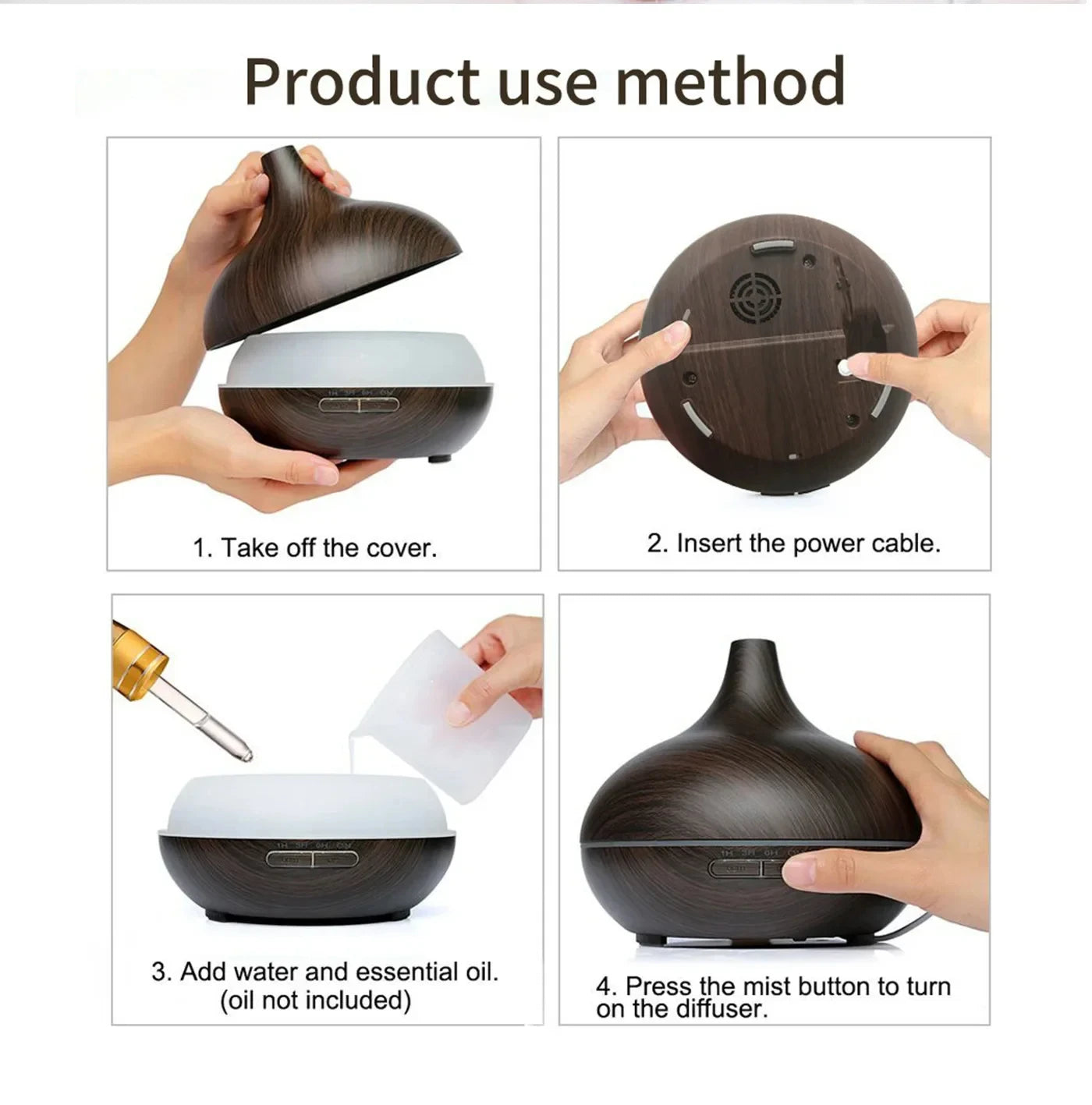 Essential Oil Diffuser 500ml