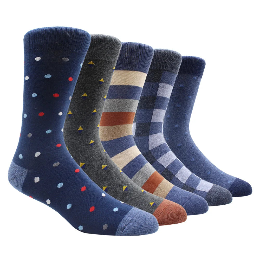 5pack Striped Long Socks