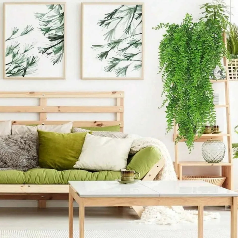 Artificial Hanging Persian Fern