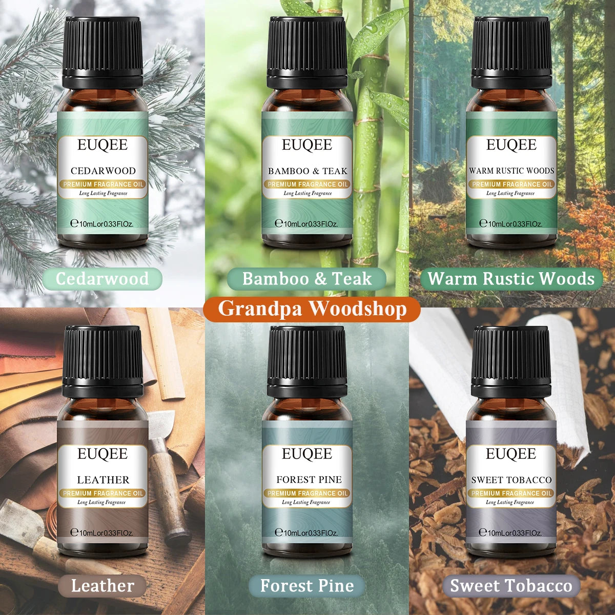 6pcs/set Fragrance Oil