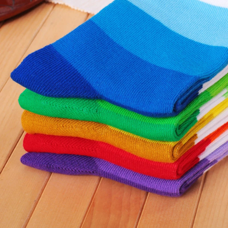 5pack Striped Long Socks