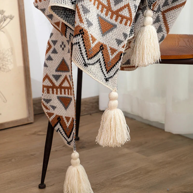 Heavy weight Tasseled Blanket