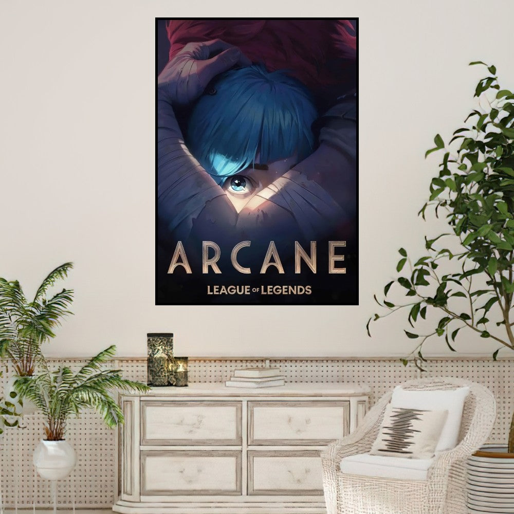 Arcane League of Legends Poster Prints Wall Sticker