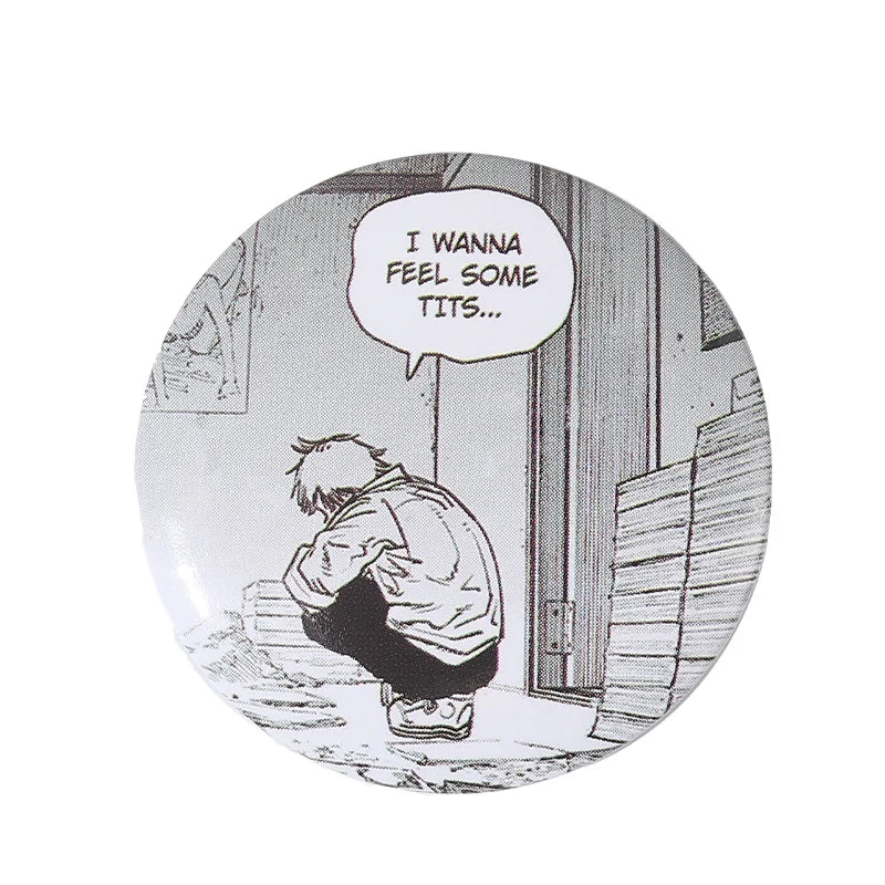 Internet Culture Tinplate Pins