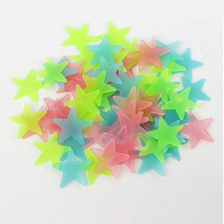 100Pcs/Set Glow in the Dark Stars