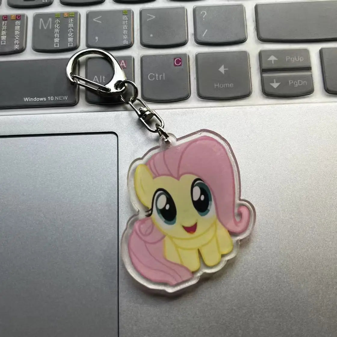 6pc My Little Pony Acrylic Keychain