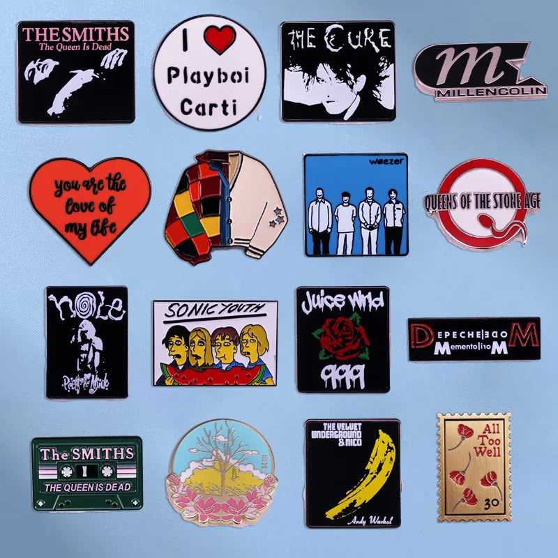 Music Enamel Pins