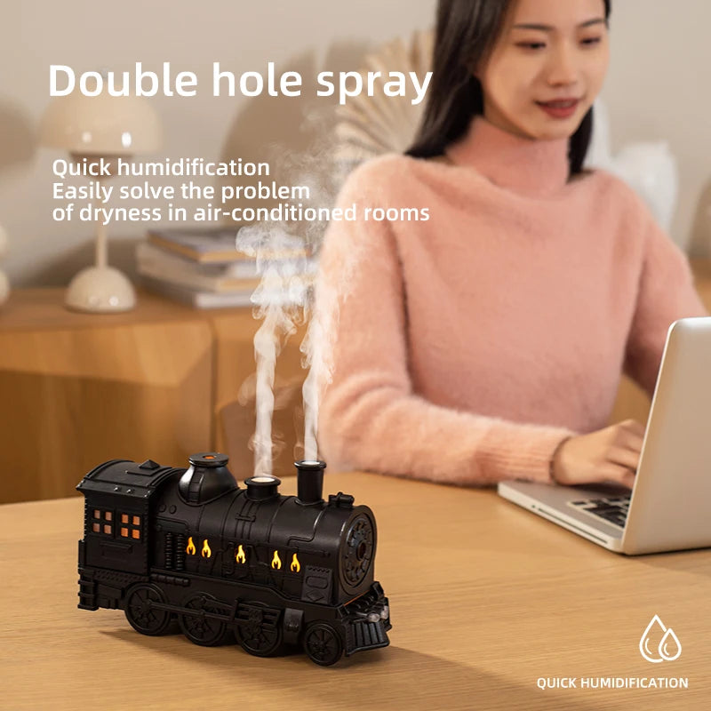 Train/Cannon Essential Oil Aroma Diffuser