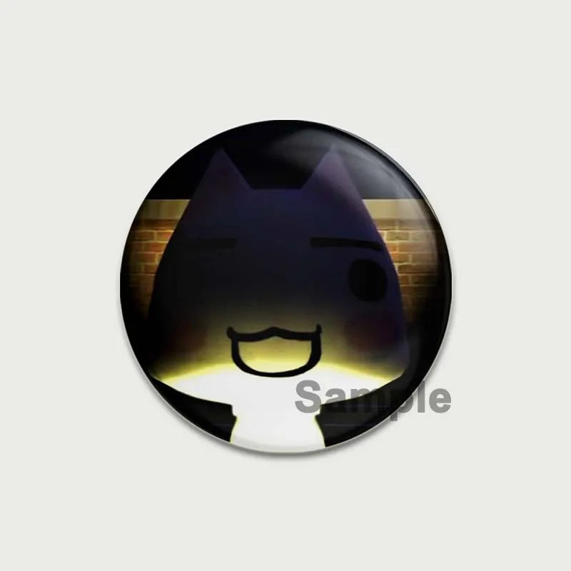 58/44/32MM Animal Crossing Cat Pins