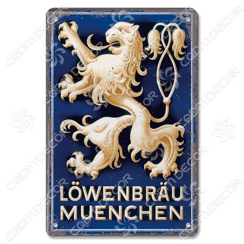 Vintage Gas Station Metal Signs