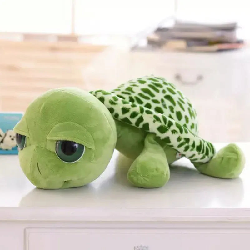 Big Eyes Green Turtle Plushie