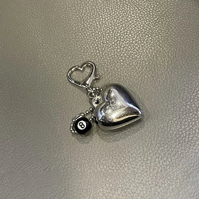 8 Ball/Cherry/Star Keychain