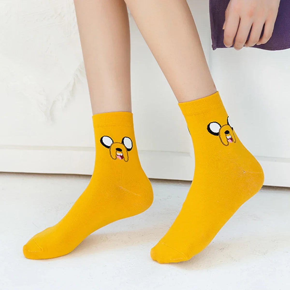 5 Pairs/Set Adventure Time Socks