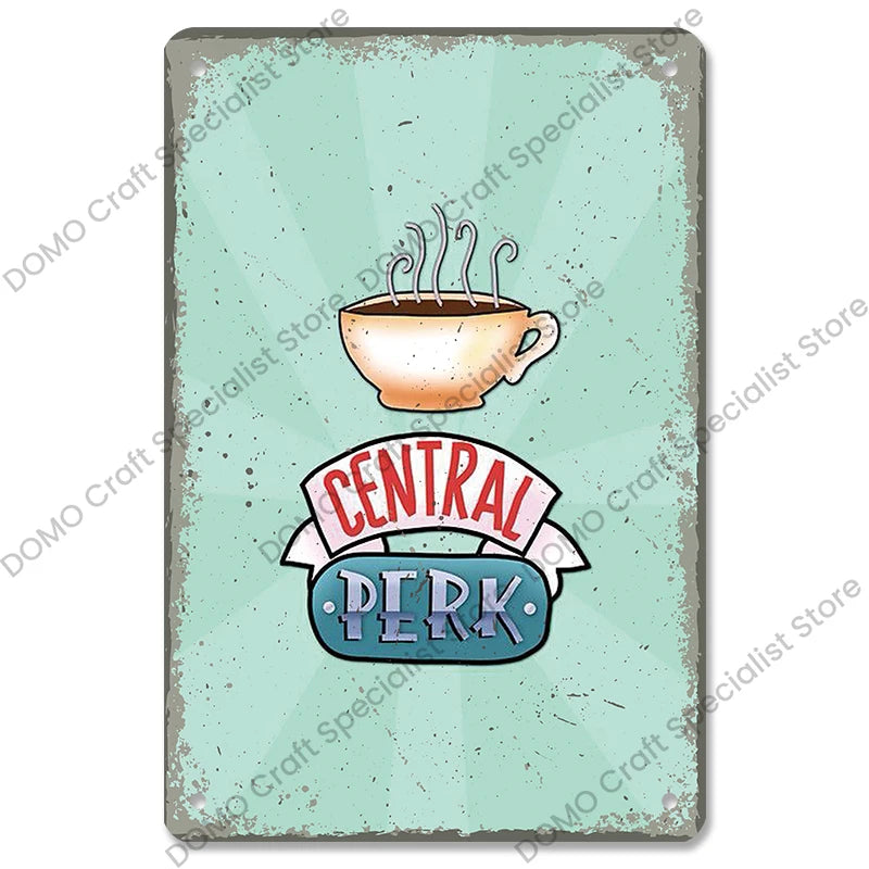 "Friends" Metal Signs