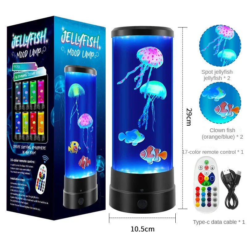 LED Jellyfish Night Light