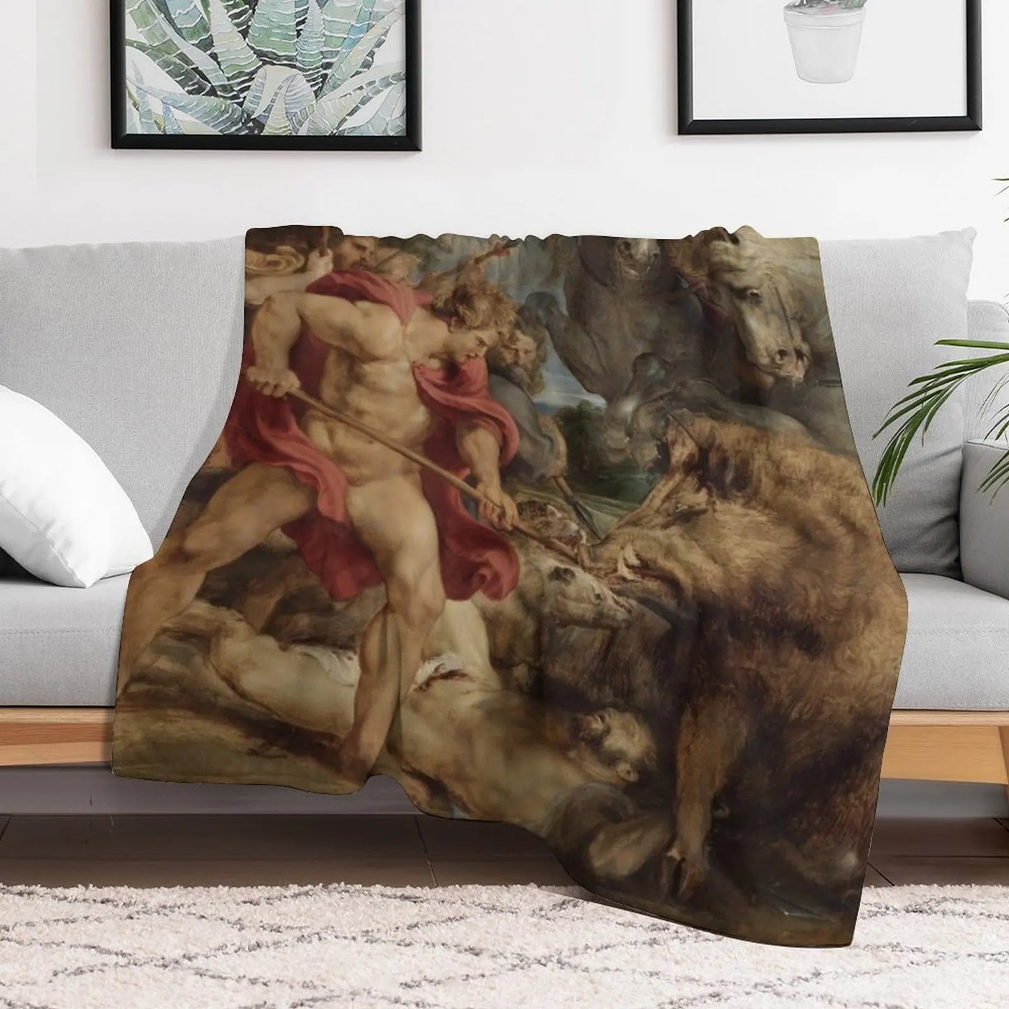 Famous Art Throw Blanket